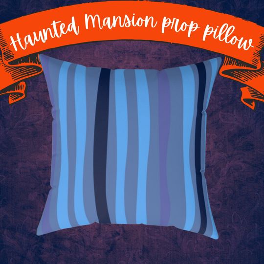 Pillow: Haunted Mansion Nightmare Before Christmas Present