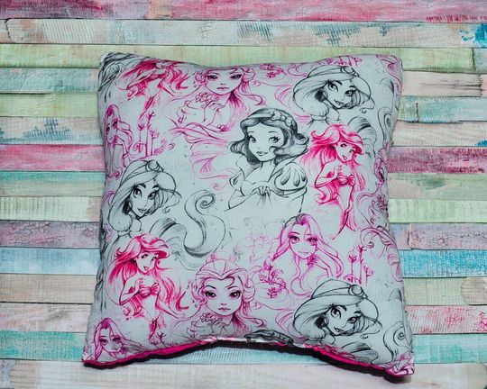Discover Nerdipillows Handmade Hand Sewn Princess Pocket Pillow