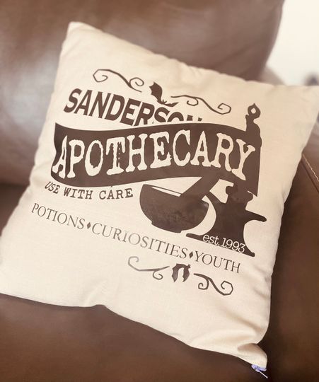 Hocus Pocus Inspired Home Accent Pillow