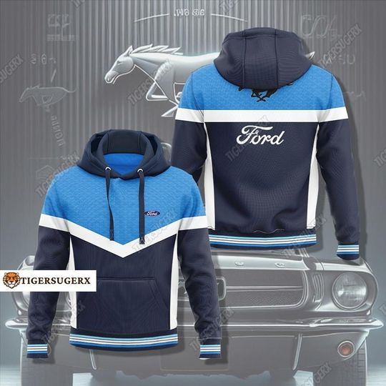 Discover Ford Mustang Hoodie, Ford Mustang Motor 3D Hoodie, Mustang Racing Shirt, Gifts For Motorcycle Lovers, Gifts For Him, Hoodie For Men