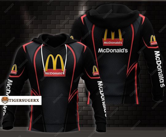Discover McDonald's Hoodie, McDonald Zip Hoodie, McDonald Food Hoodie, Fast Food Hoodie, Funny Food Hoodie, Hoodies For Women/Men