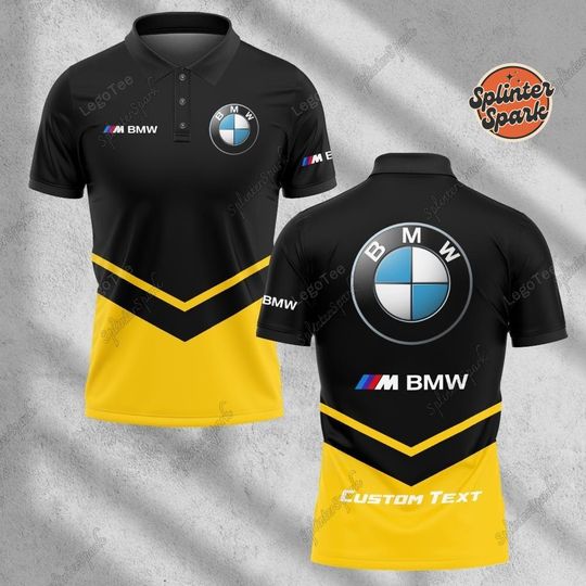 Discover B.m.w Car Polo Shirt, B.m.w Racing Polo Tee, Car Sleeve Shirt, Bmw Motorcycle Polo For Men, Personalized Bmw Shirt, Bmw Polo Shirt
