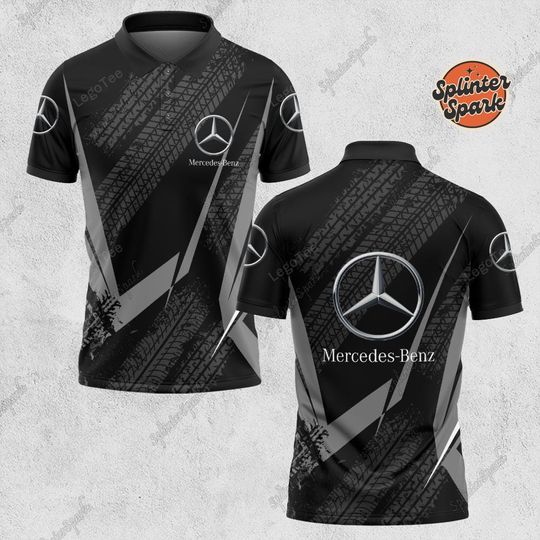 Discover Mer.ce.des Car Polo Shirt, Custom Mercedes Shirt, Motorcycle Racing Shirt For Men, Mercedes Motorcycle Polo For Men, Mer.ce.des Shirt