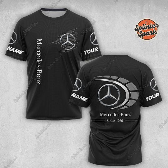 Discover Mer.ce.des Shirt, Mer.ce.des Motorcycle Shirt, Personalized Mer.ce.des Shirt, Mer.ce.des Racing Shirt For Dad, Car Sleeve Shirt