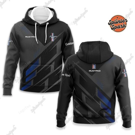 F.o.rd Car Hoodie, Motorcycle Racing Hoodie For Men, F.o.rd Racing Hoodie For Dad, Custom Sport Hoodie, Car Sleeve Hoodie