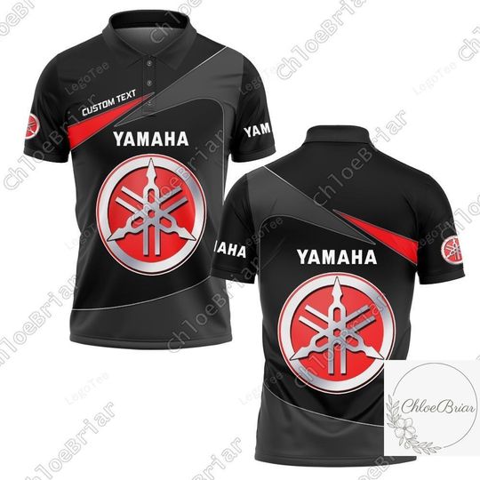 Discover Yamaha Polo Shirt, Motorcycles Car Shirt, Personalised Golf Shirt, Golf Polo 3D All Over Print Shirt, Gift For Him, Gift For Dad