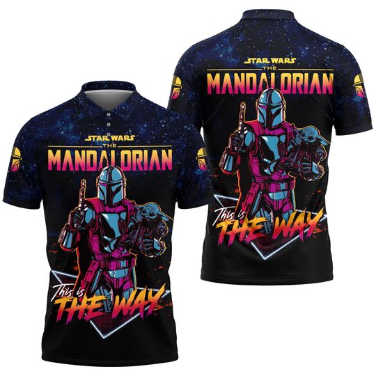 Star Wars The Mandalorian Disney Polo Shirt