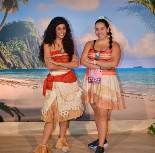 Cosplay Island Grace: 'Embrace the Aloha Spirit' Moana Sleeveless Skater Dress
