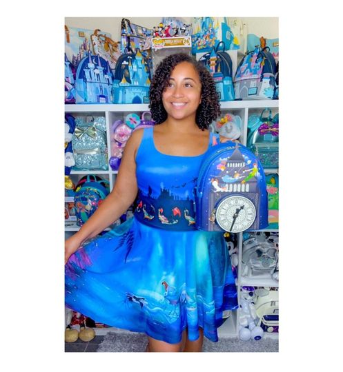 Discover Cosplay Pixie Dust Voyage: 'Flight to a Magical Land' Skater Dress"