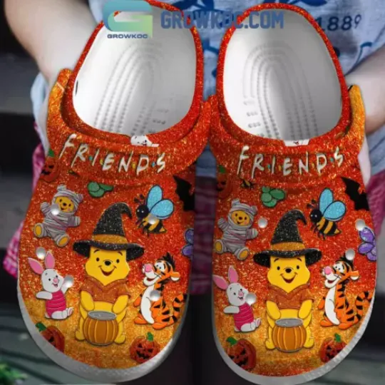 Discover Winnie The Pooh Friends In Halloween Clogs