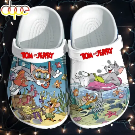 Tom and Jerry Clogs Comfortable Shoes For Men Women