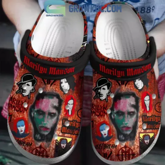 Discover Marilyn Manson You’re Only As Sick As The Secrets Within Clogs