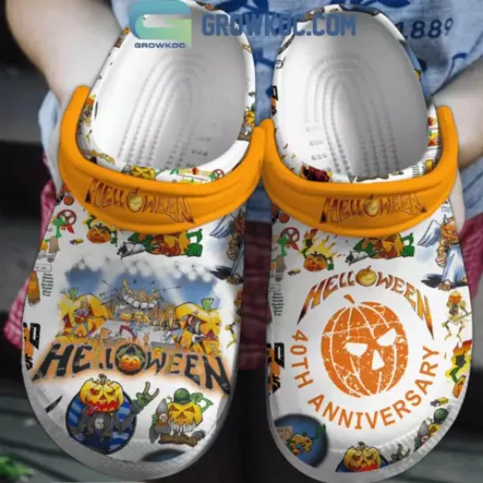 Discover Helloween 40th Anniversary In 2024 Clogs