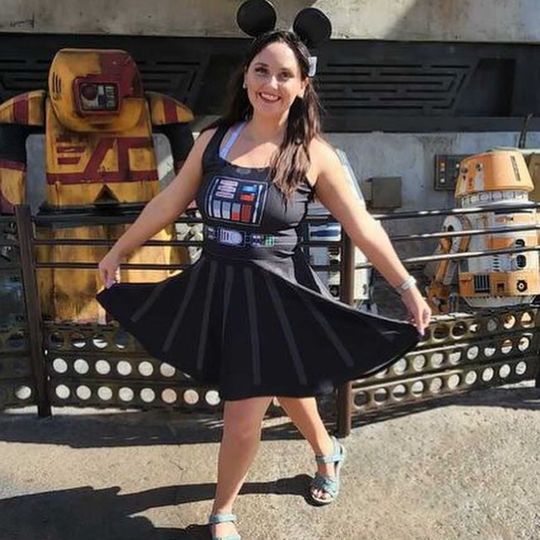 Discover Cosplay Galactic Villain - Skater Dress