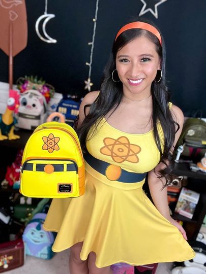 Discover Cosplay Electrify Your Style with 'The Powerline' Skater Dress