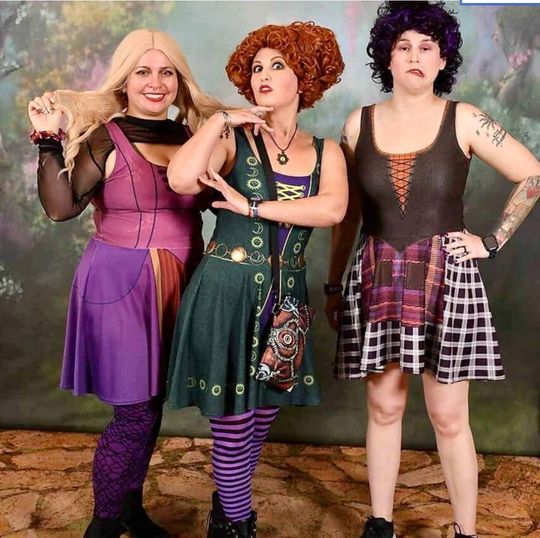 Discover Cosplay Whimsical Adventures with 'Winnie the Witch' Skater Dress