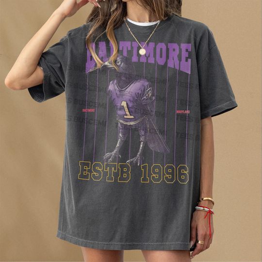 Vintage Missouri Football T-Shirt, Retro Sports Fan Memorabilia, Purple Black Lamar Jackson Derrick Henry Baltimore Football Bootleg Shirt