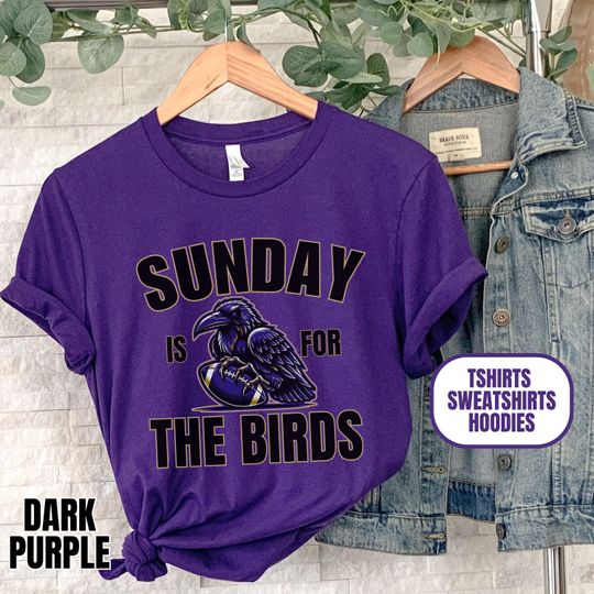 Balitmore Football Apparel, Tshirt, Crewneck Sweatshirt, Hoodie, Mens & Womens Gift For Sports Fan, Game Day Gear, For the Birds