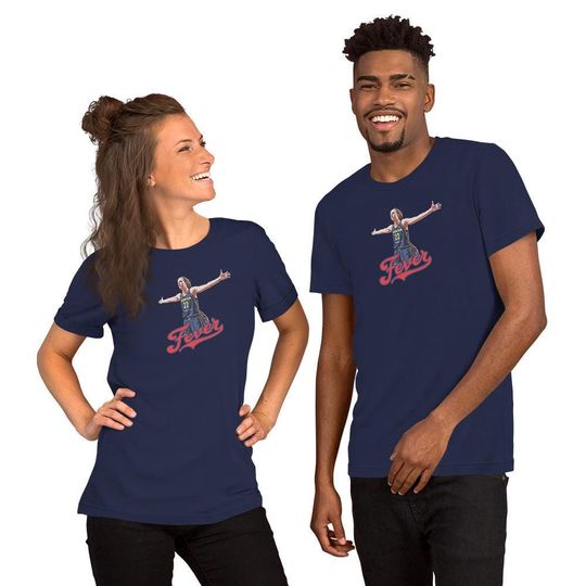Discover Caitlin Clark Indiana Fever Unisex T-Shirt: WNBA Fan Essential in Minimalist Style