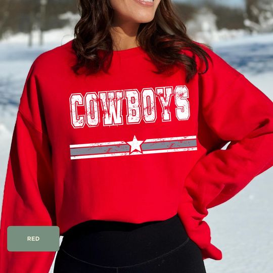 Discover Football Fan Crewneck Sweatshirt, Vintage Cowboys Football Sweatshirt, Retro Style 90s Vintage Crewneck, Football Sweatshirt