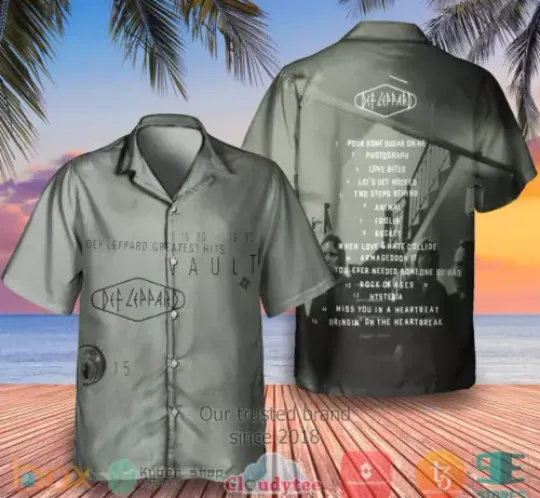 Discover Def Leppard Hawaiian Shirt-gift christmas, aloha Christmas