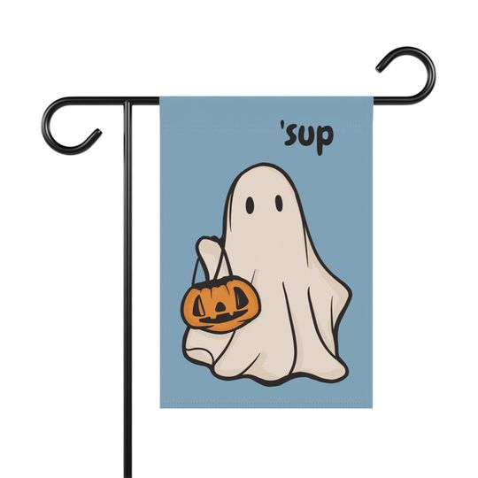 Discover Cute Ghost, Kawaii Ghost, Halloween, Funny Garden Sign