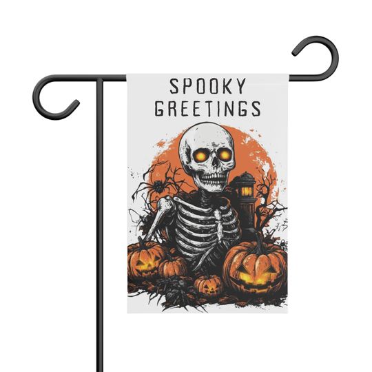 Discover Halloween Welcome Garden Banner | Spooky Outdoor Decor