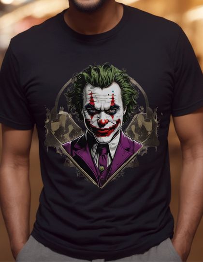 Discover Joker Graphic Unisex Softstyle T-Shirt