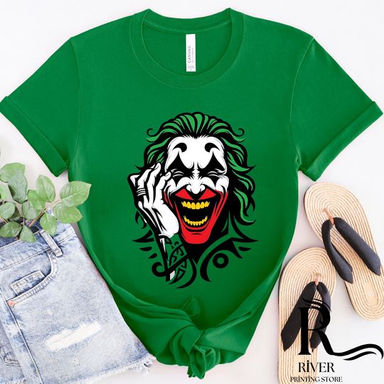 Discover Joker Tshirt, Joker Shirt, Joker Design,Folie  Deux Shirt, Folie  Deux Tshirt