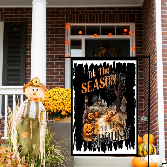 Discover Hallowen Garden Flag & House Flag, Banner