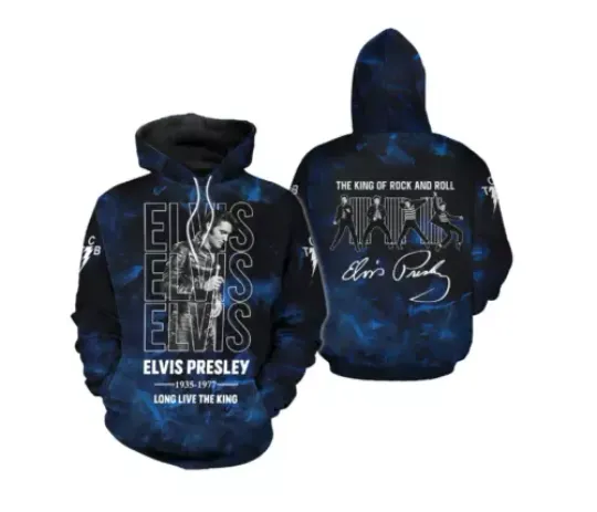 Elvis Presley 1935 1977 3D Hoodie