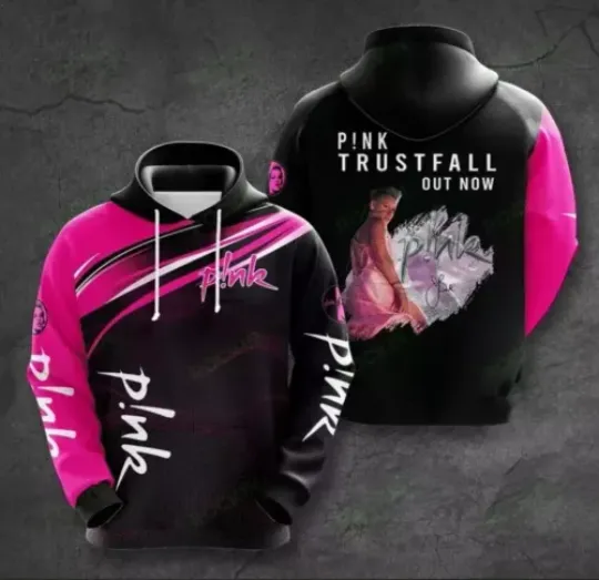 Pink Tour Hoodie 3D, Music Festival Hoodie 3D, PiNk Summer Carnival 2024 Shirt