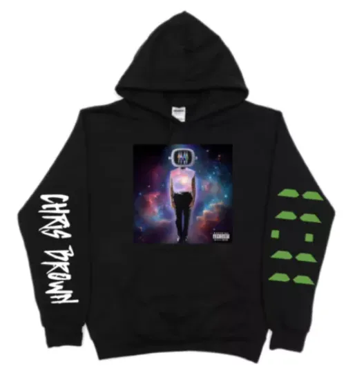Chris Brown 11:11 Cover  Merch Hoodie