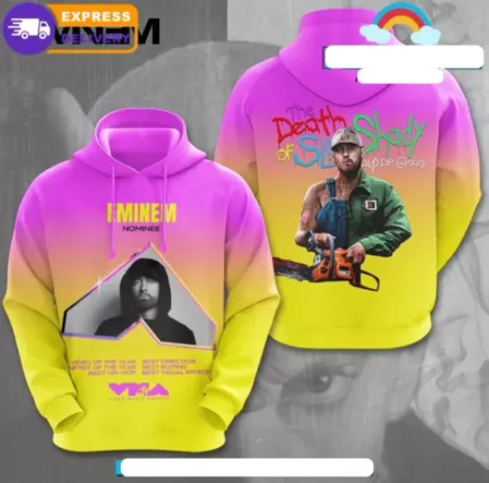Eminem The Death Of Slim Shady 3D Hoodie