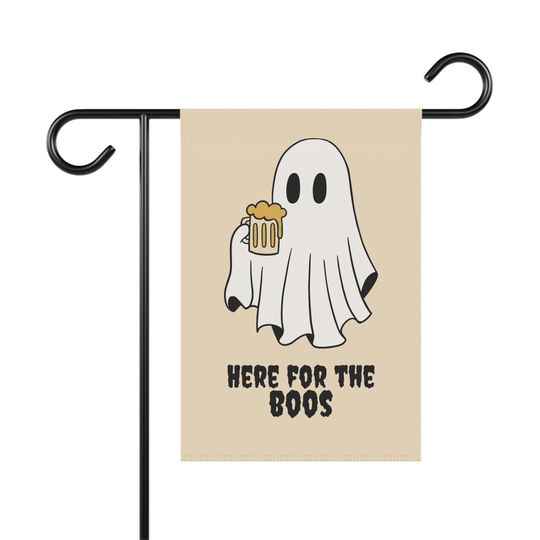 Discover Ghost Garden Flag, Fall Garden Flag, Halloween Garden Flag