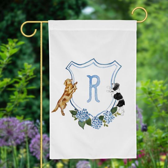 Discover The Katherine Crest Mix and Match Pet Garden Flag