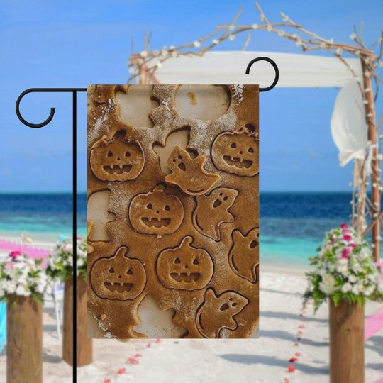 Discover Halloween Pumpkins Yard Flag | Fall Outdoor Decor | Spooky Pumpkin Garden Flag