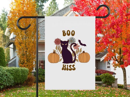 Discover Halloween Garden Flag, Halloween House Banner, Garden Decor,