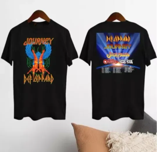 new shirt, Def Leppard And Journey Tour T-Shirt, The Summer Stadium Tour 2024