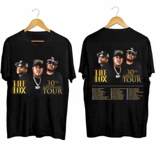 Discover The Lox 30th Anniversary Tour 2024 Shirt , gift for fans