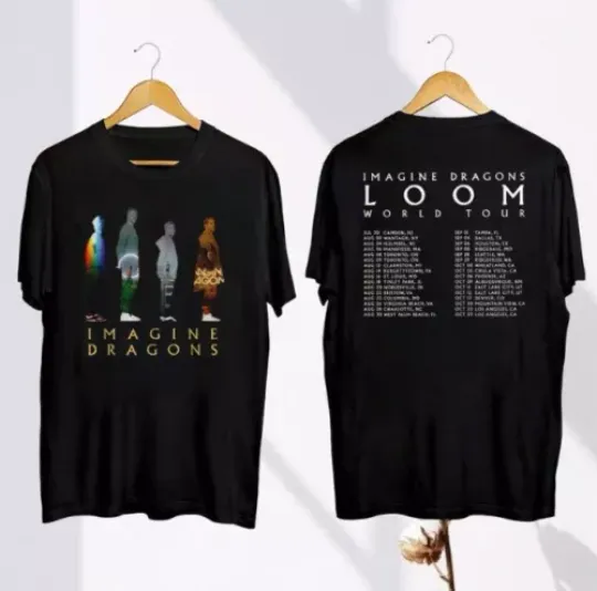 Discover Imagine Dragons Loom Tour 2024 T-Shirt,  Imagine Dragons Concert