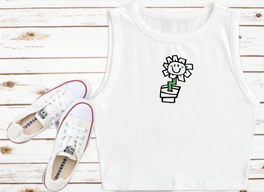 Green Day Kerplunk Cropped Tank Top Green day croptop GD KERPLUNK ALBUM Punk Rock Baby Tee