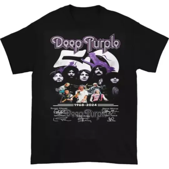 Rare Deep Purple 1968 2024 Tour Gift For Fan All Size