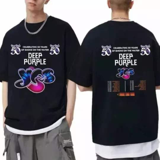 Deep Purple More Time 2024 Tour Shirt