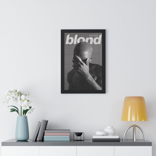 Discover Frank Ocean Poster, Blond Poster, Blond Album, Blond, Frank Ocean, Music, Album Cover, Wall Art, Dorm Decor