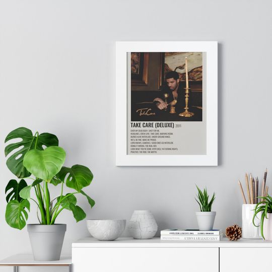 Discover Drake Poster, Take Care Poster, Drake Take Care Album Poster, Drake Album Art