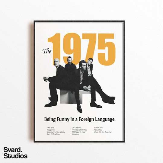 Discover Poster 1975 - Being Funny in a Foreign Language