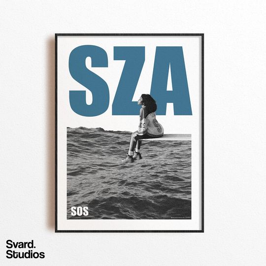 Discover Poster Cover SZA - SOS
