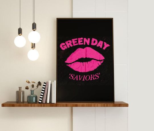 Horror GreenDay Saviors For Shirt, Poster, 2024 Tour , The Smashing Pumpkins and Rancid