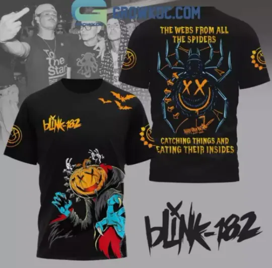 B182 The Webs From All The Spiders Catching Things 3D T Shirt